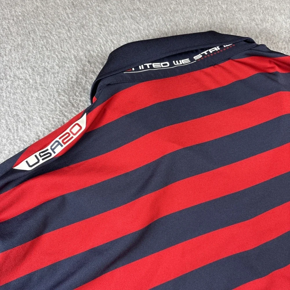 Ralph Lauren RLX Golf Polo (Lot Of 2) Sz XXL Men's USA 2016, 2020 Striped